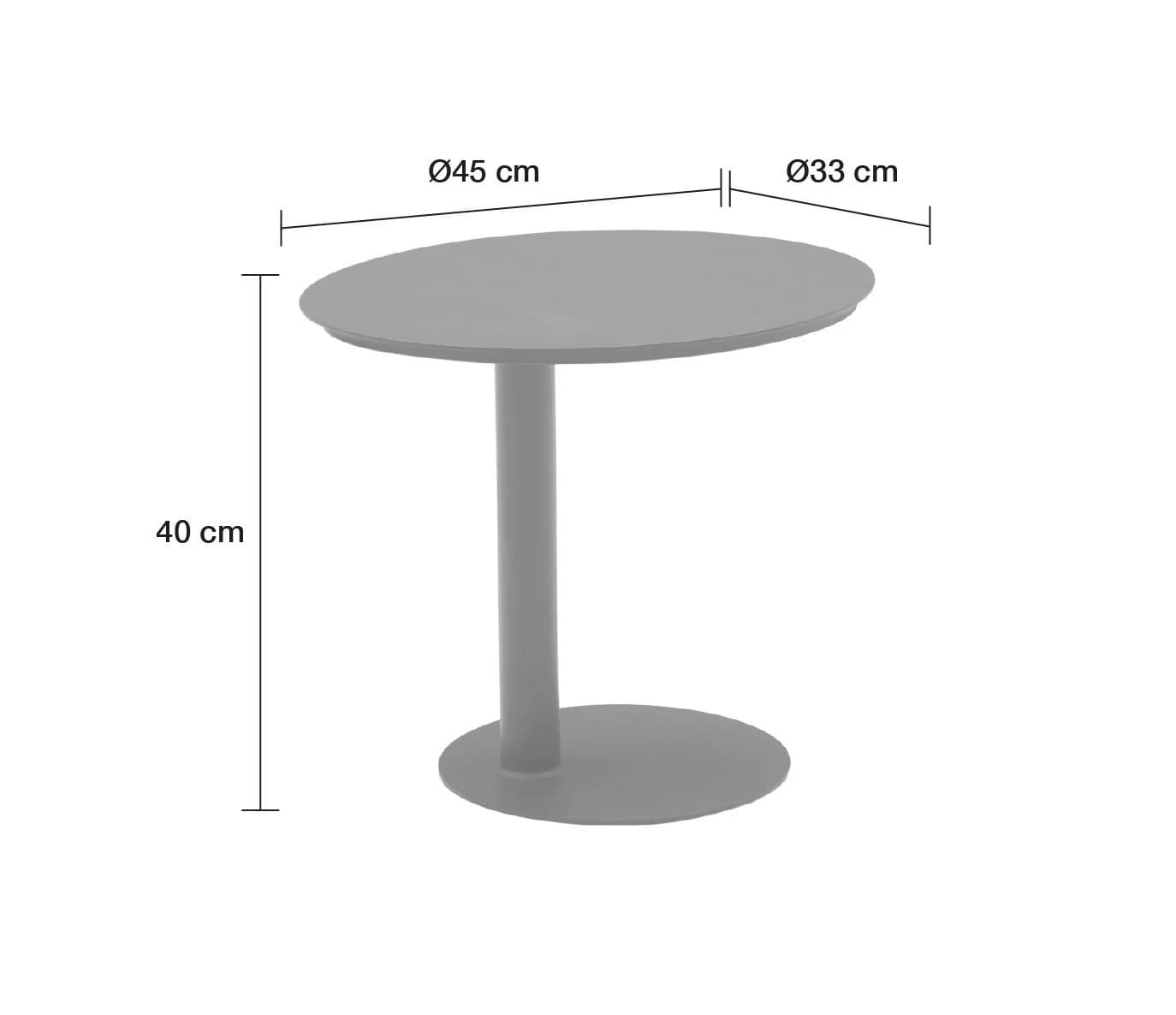 LC Garden Gartentisch »Puerto« Aluminium Couchtisch Taupe