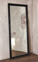 LC Home Wandspiegel Barock Schwarz XXL mit Facettenschliff Bild 1