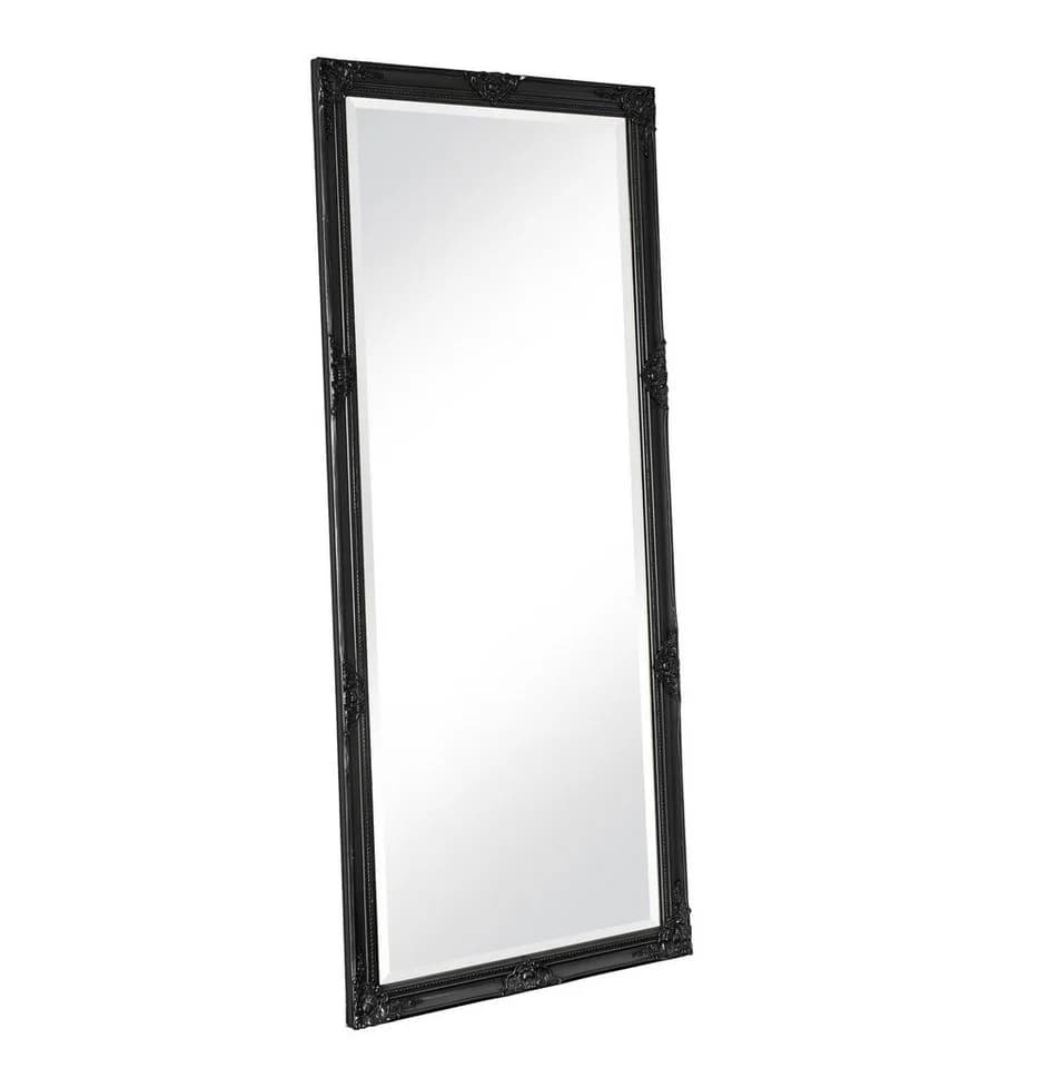 LC Home Wandspiegel Barock Schwarz XXL mit Facettenschliff - Bild 4