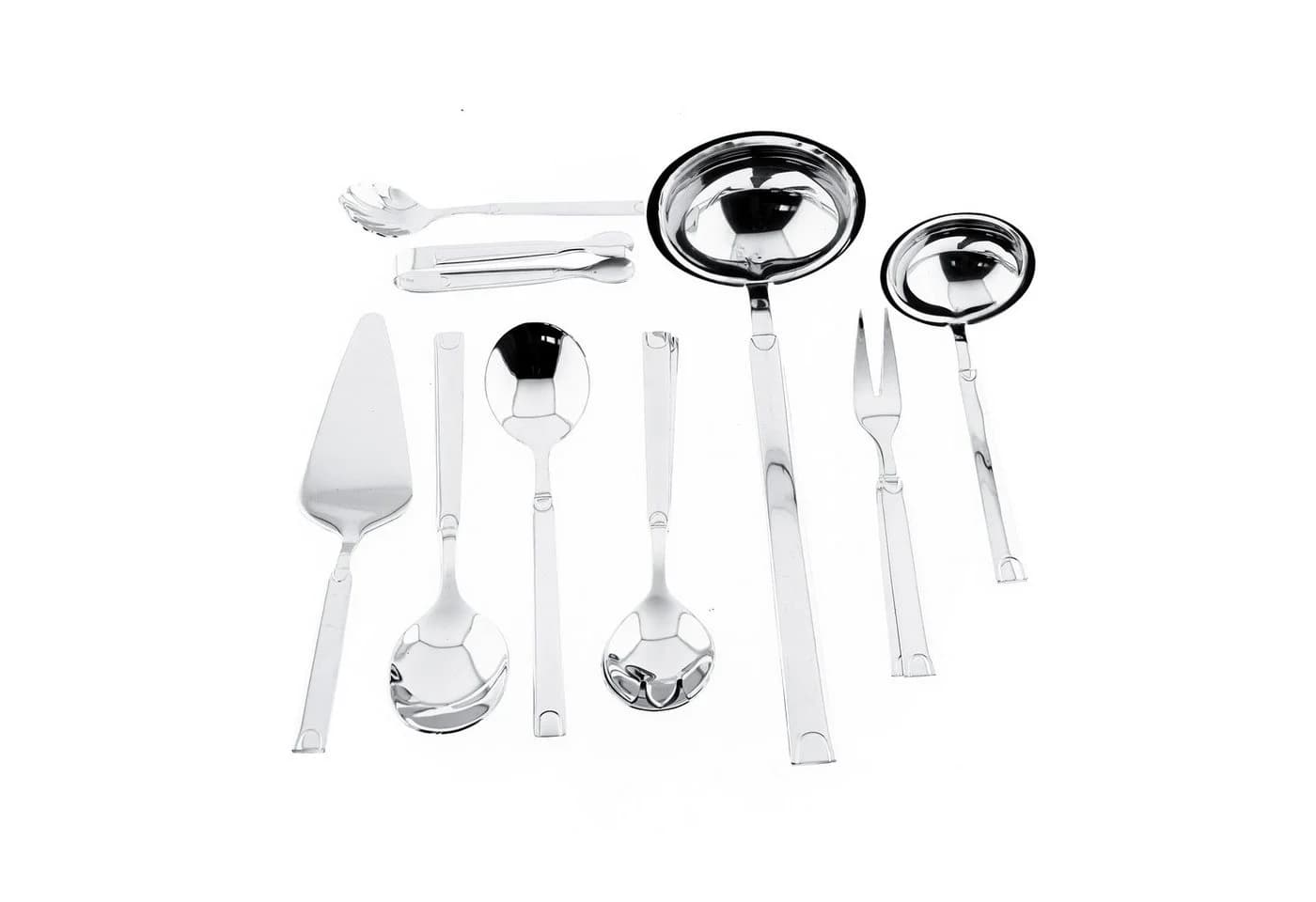 Almina Besteck-Set 84-tlg. Edelstahl 18/10 für 12 Personen Silber