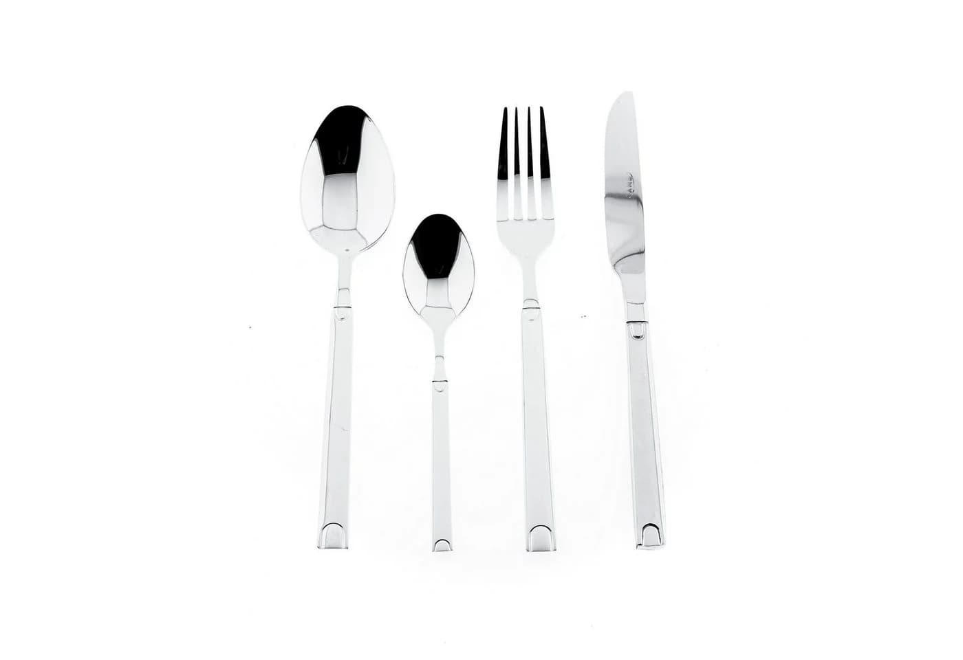 Almina Besteck-Set 84-tlg. Edelstahl 18/10 für 12 Personen Silber - Bild 2