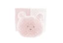 Almina Babydecken-Set mit Kissen Rosa Polyester 100x80cm Bild 2