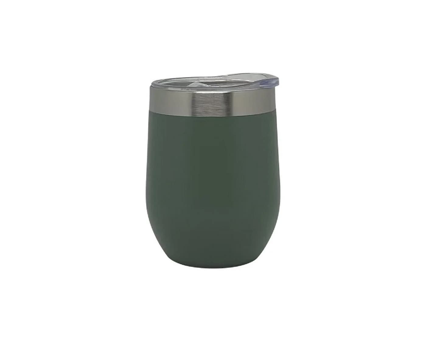 Michelino Reisebecher 330ml Edelstahl Grün