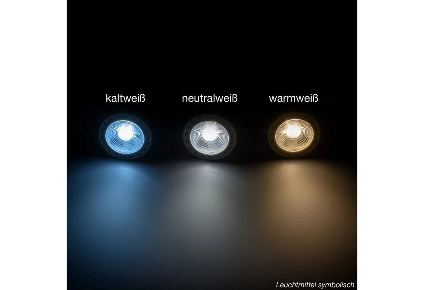 LED-Line LED-Leuchtmittel GU10 1W Warmweiß 3000K 90 Lumen Spot Strahler - Bild 3