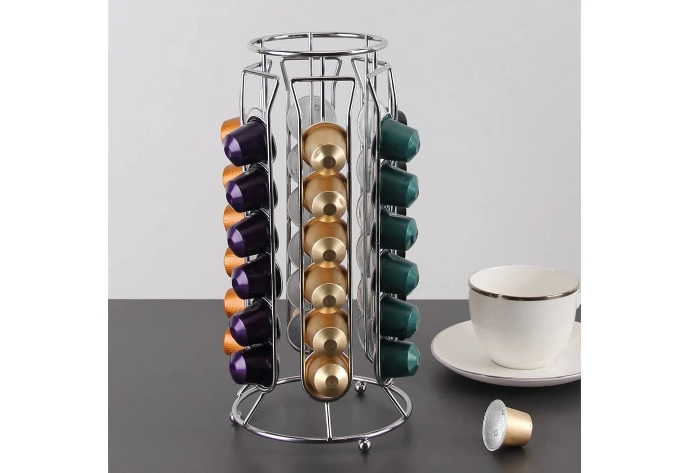 Cheffinger Kapselhalter für 36 Kapseln kompatibel mit Nespresso - Bild 3