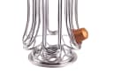 Cheffinger Kapselhalter Drehbar für 48 Kapseln Silber Metall Bild 1