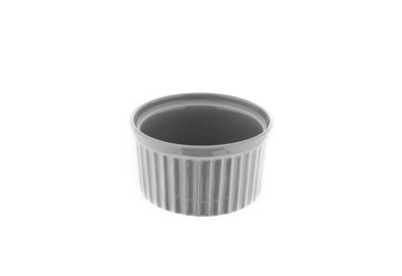 Almina Muffinform-Set 6-tlg. Grau Porzellan