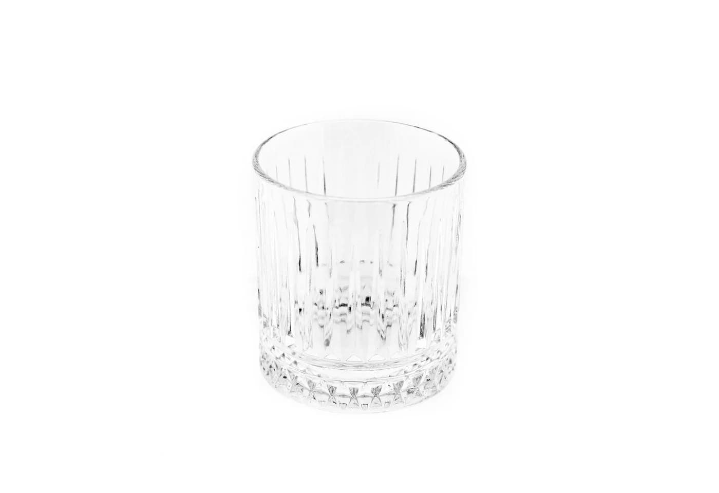 Almina Glas Elisa 6 Tlg. Trinkgläser-Set Transparent Riffle Design - Bild 2