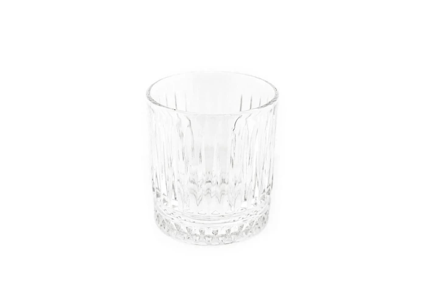 Almina Glas Elisa 6-tlg. Trinkgläser-Set Riffle Design 240 ml - Bild 2