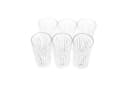 Almina Longdrinkglas Elisa 6-tlg. Glas-Set mit Riffle Design 300 ml Bild 3