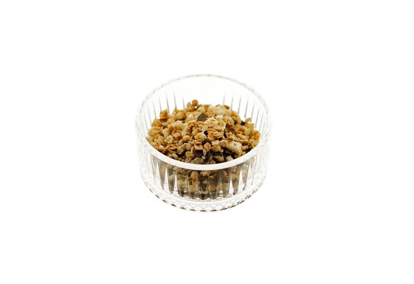 Almina Glasschalen-Set 6-tlg. Transparent Riffle Design