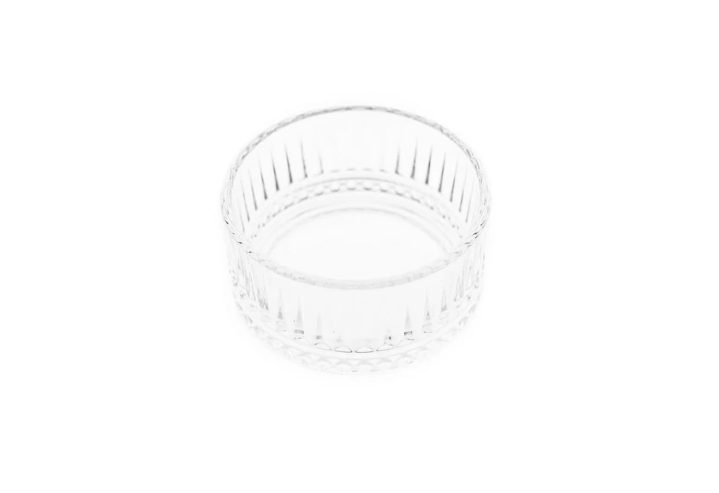 Almina Glasschalen-Set 6-tlg. Transparent Riffle Design - Bild 2
