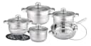 Cheffinger Topf-Set XXL 12-tlg. Edelstahl Kochgeschirrset Induktion Bild 2