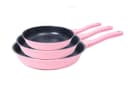 Cheffinger Pfannen-Set 3-tlg. Schwarz Antihaft Marmor Bild 2