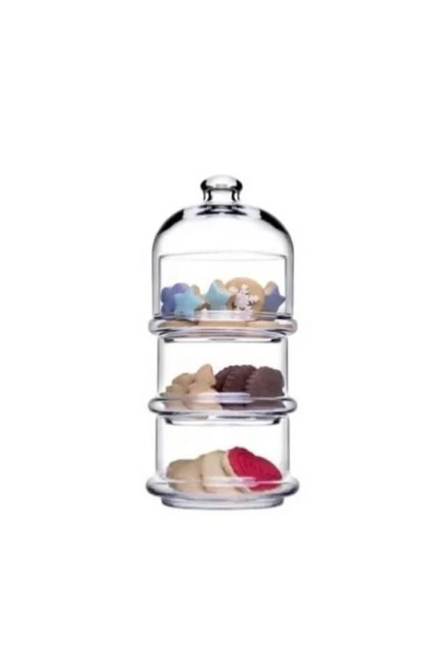 Pasabahce Etagere Patisserie Basic Set 3-teilig Glas