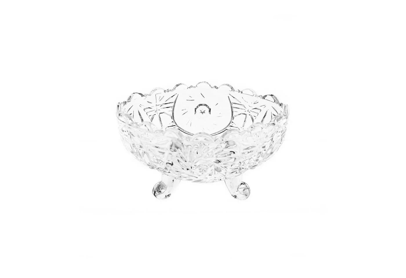 Sunay Servierschale 6-tlg. Glas Oval mit Muster - Bild 2