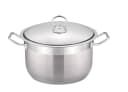 Cheffinger Kochtopf Edelstahl Induktion +Deckel Silber Bild 2