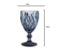 Cheffinger Gläser-Set 6-teilig Blau Glas Bild 3
