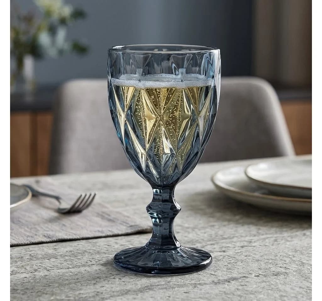 Cheffinger Gläser-Set 6-teilig Blau Glas - Bild 4