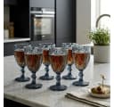 Cheffinger Gläser-Set 6-teilig Blau Glas Bild 5