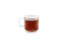 Almina 6-teiliges Trinkglas-Set mit Henkel 360 ml Riffel-Design Bild 3