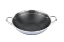 Cheffinger Wok Topf Edelstahl 36cm Wabenstruktur Antihaft Induktion Bild 1