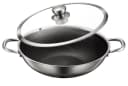 Cheffinger Wok Topf Edelstahl 36cm Wabenstruktur Antihaft Induktion Bild 4