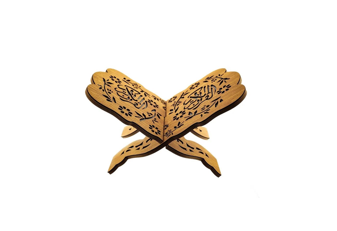 Almina Bücherständer mit arabischem Schriftzug Holz - Bild 2