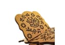 Almina Bücherständer mit arabischem Schriftzug Holz Bild 3
