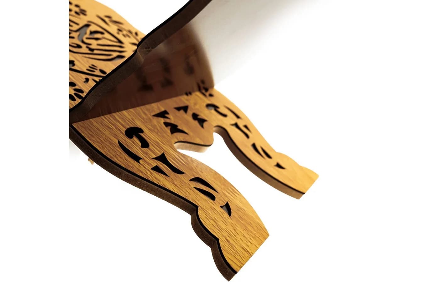 Almina Bücherständer mit arabischem Schriftzug Holz - Bild 4