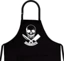 nomsum Kochschürze "Lets Cook" Schwarz Baumwollmischung Bild 1