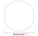 furnicato Wandspiegel Rahmenloser Spiegel Rund 30 cm Glas Bild 5