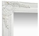 furnicato Wandspiegel Barock-Stil 40x40 cm Weiß Bild 3