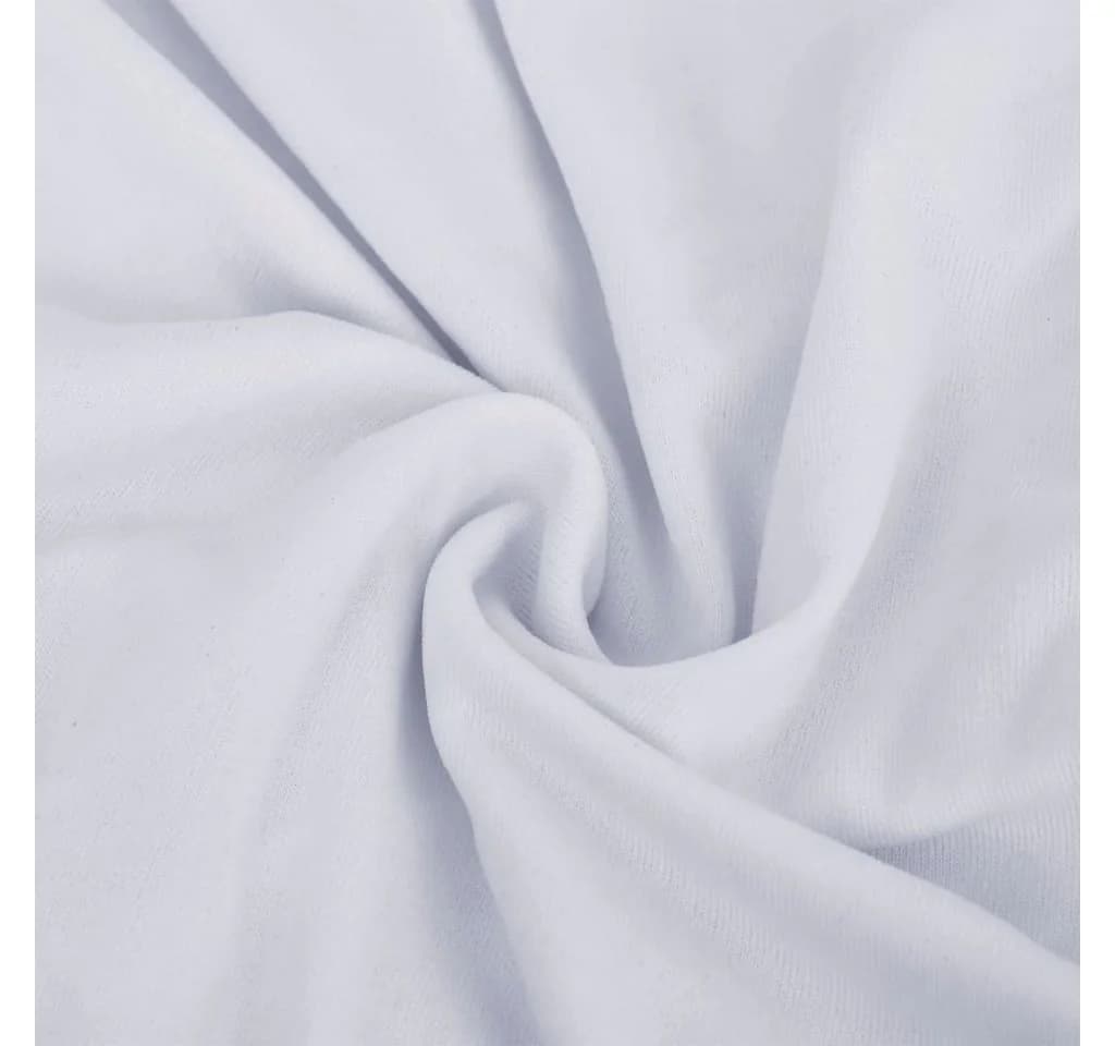 furnicato Dehnbare Sofahusse Weiß für 4-Sitzer - Bild 4