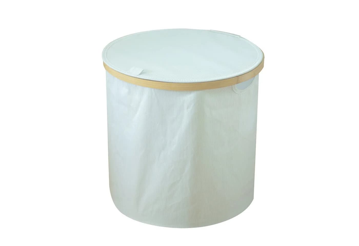 HTI-Living Wäschetonne Ilian Weiß Bambus - Bild 3
