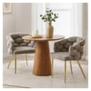 HTI-Living Esszimmerstuhl Alsen Gold Braun Polsterstuhl Bild 1