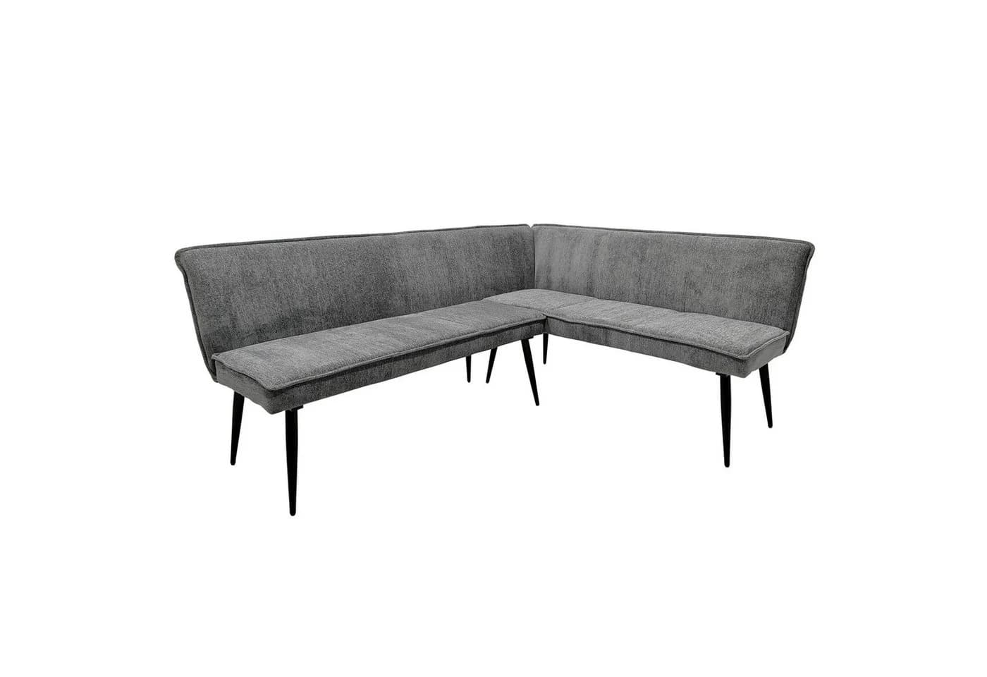 HTI-Living Eckbank Mesilla Blaugrau Chenille-Optik - Bild 3
