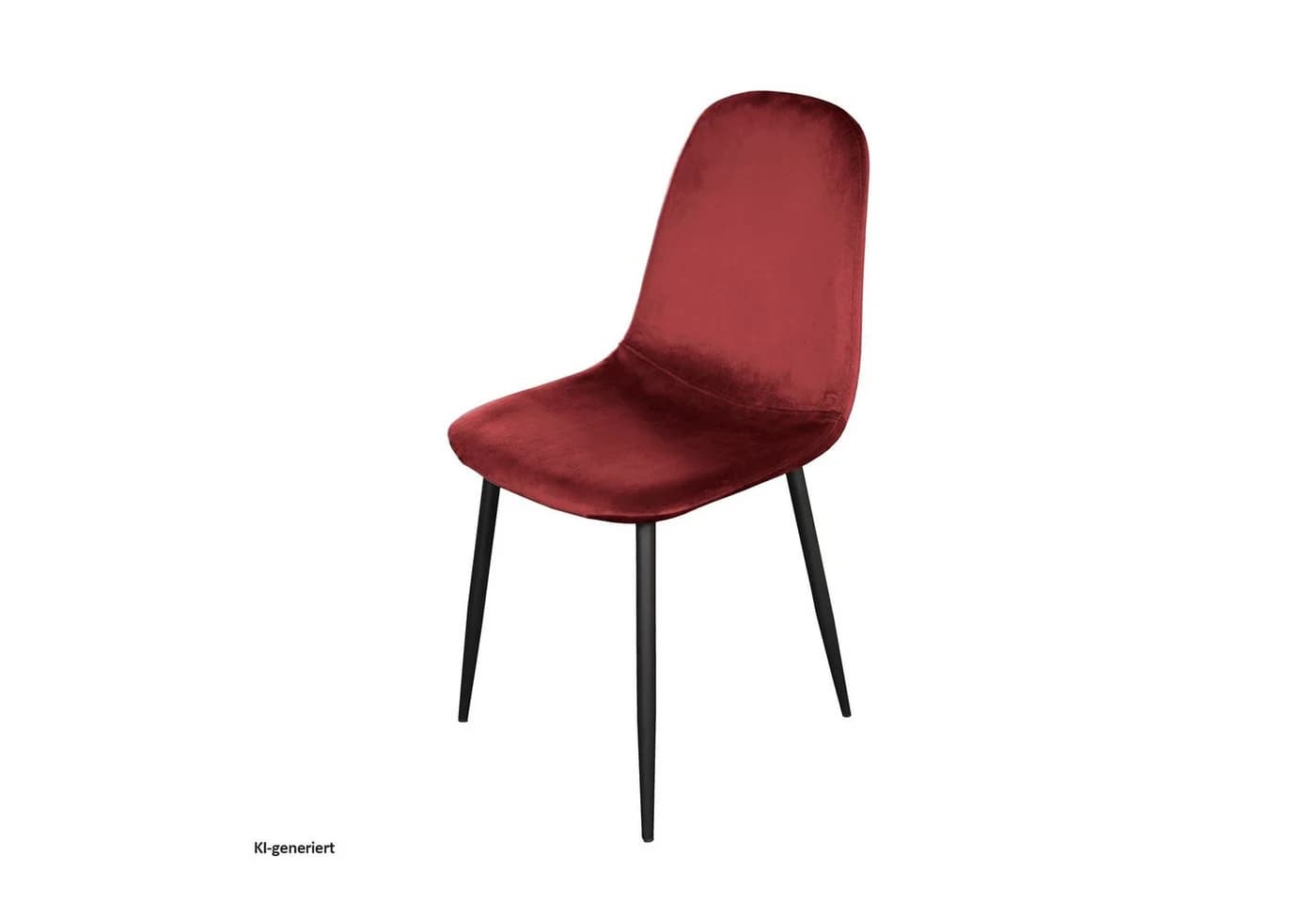 HTI-Living Esszimmerstuhl Savannah Rot Samt