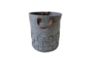 HTI-Living Wäschekorb Briena 55 Liter Filz Hellgrau Bild 1