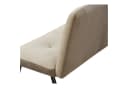 HTI-Living Polsterbank 2-Sitzer Taupe Joschka Retro-Charme Bild 2