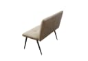 HTI-Living Polsterbank 2-Sitzer Bank Antikbraun/Taupe Joschka Bild 2