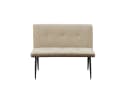 HTI-Living Polsterbank 2-Sitzer Bank Antikbraun/Taupe Joschka Bild 5