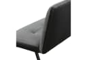 HTI-Living Polsterbank 2-Sitzer Joschka Anthrazit Grau Retro Bild 4