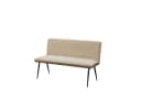 HTI-Living Polsterbank 3-Sitzer Joschka Antikbraun/Taupe Retro Bild 3