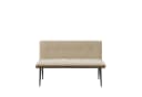 HTI-Living Polsterbank 3-Sitzer Joschka Antikbraun/Taupe Retro Bild 5