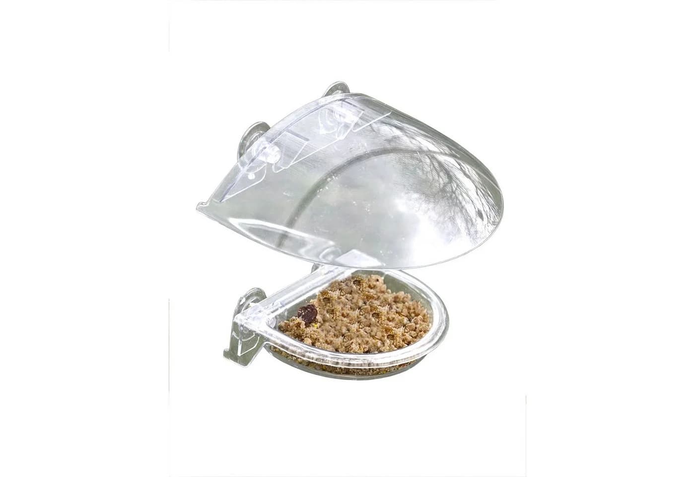 HTI-Living Futterspender Vogelfutterhaus Nessa transparent 2-teilig - Bild 2
