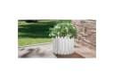 HTI-Living Blumentopf Nessa rund weiß mit Wasserspeicher Bild 1