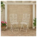 HTI-Living Gartenstuhl Romantic Garden Metall Klappstuhl 2er Set Bild 1