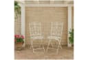 HTI-Living Gartenstuhl Romantic Garden Metall Klappstuhl 2er Set Bild 3