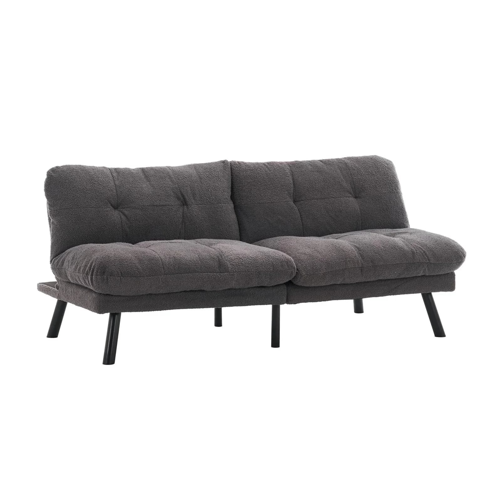 HTI-Living Schlafsofa Emela Grau mit Schlaffunktion
